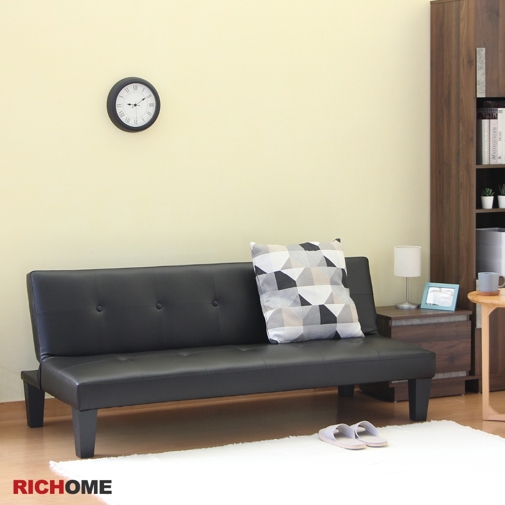 RICHOME DM超值時尚沙發床W165 x D86 x H32-69cm