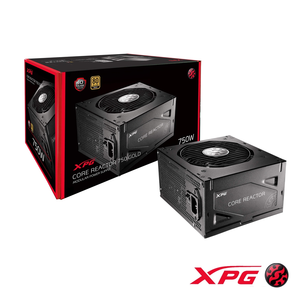 XPG威剛 CORE REACTOR 750W 全模組化 電源供應器