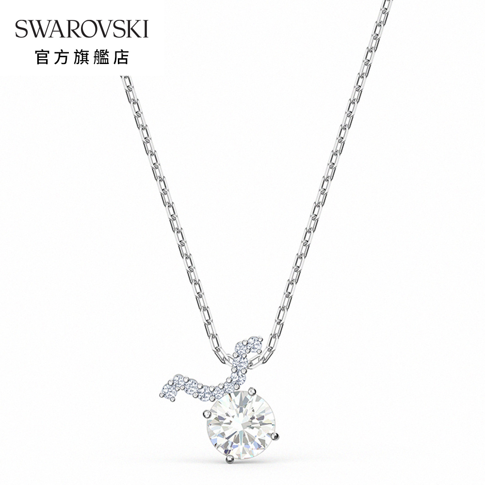 SWAROVSKI 施華洛世奇 Zodiac II 白金色金牛座鏈墜