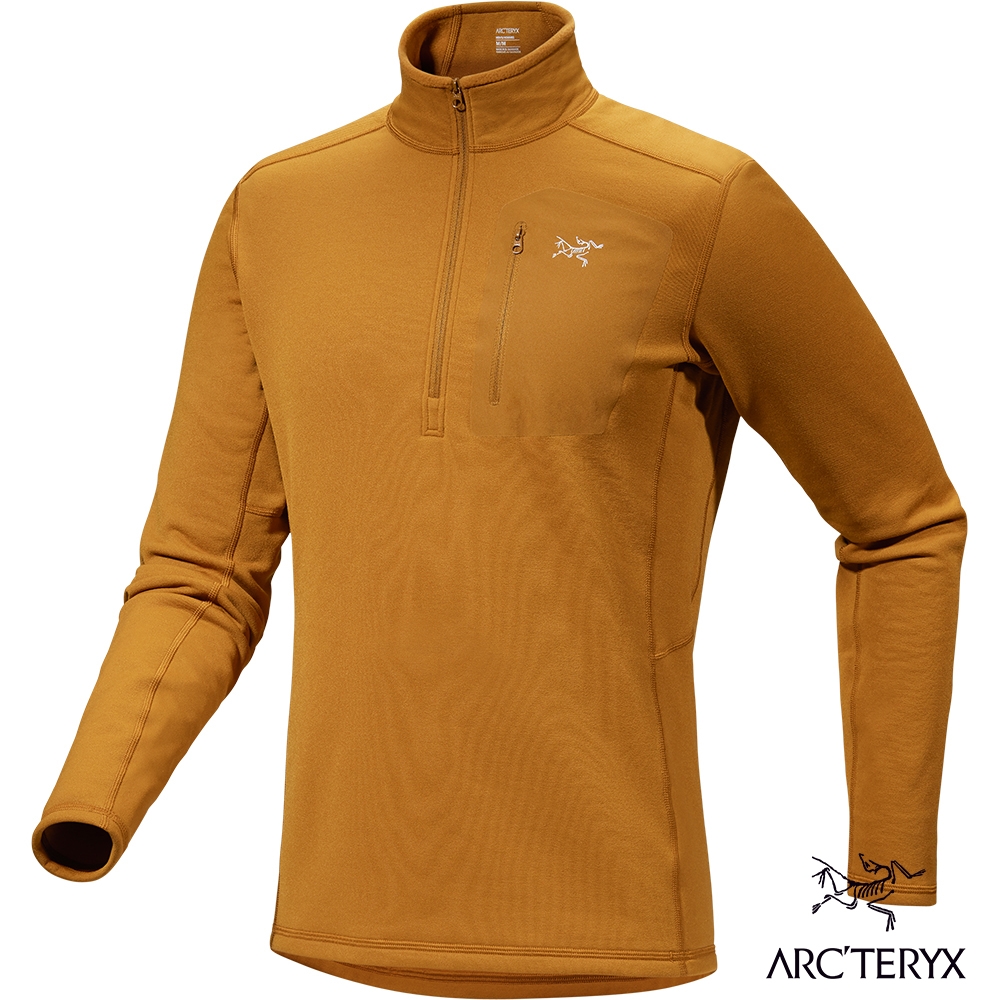 Arcteryx 始祖鳥 男 Rho 保暖刷毛套頭衫 育空褐