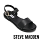 STEVE MADDEN-BELMONTE 一字帶素面涼拖鞋-黑色 product thumbnail 1