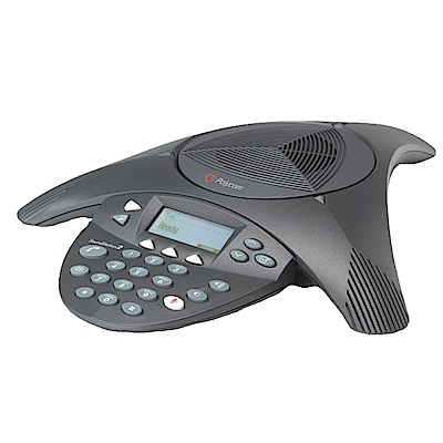 Polycom SoundStation2 (有LCD/不可擴充)語音會議話機