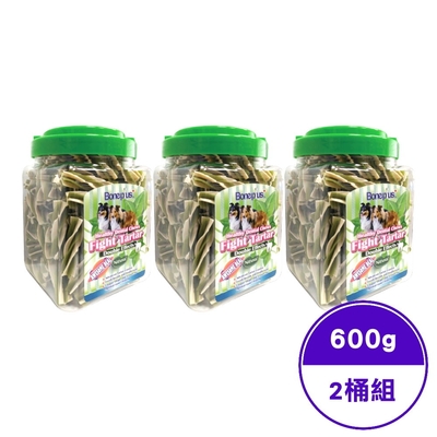 Bone Plus六星雙效薄荷草本潔牙棒小桶裝 600g±5g (2桶入)