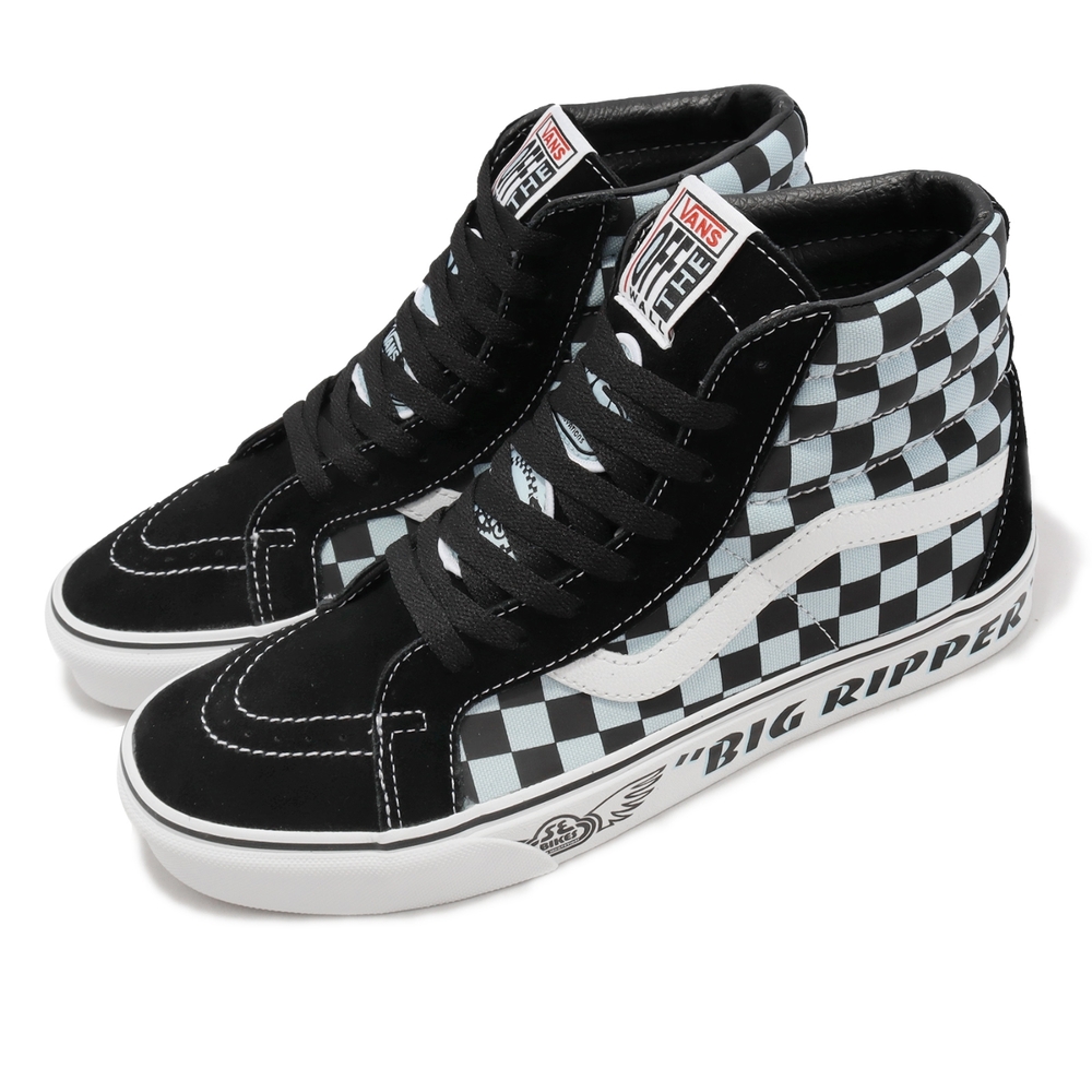 Vans 滑板鞋 Sk8-Hi Reissue SE Bikes聯名 男鞋 棋盤格 高筒 Big Ripper VN0A4BV8A0E