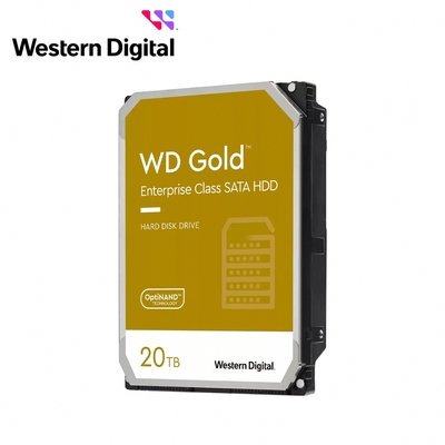 WD 金標 20TB 3.5吋企業級硬碟 WD202KRYZ