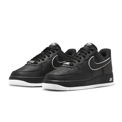 【NIKE 耐吉】休閒鞋 Nike Air Force 1 Low Black 黑 男鞋 DV0788-002