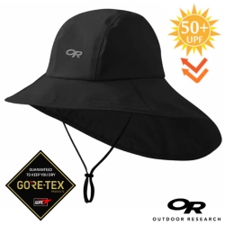 Outdoor Research Seattle Cape Hat GORE-TEX 防風防水透氣保暖大盤帽子.圓盤帽_黑