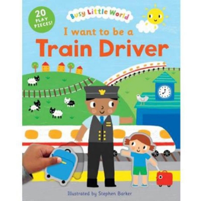 I Want To Be A Train Driver 我想要當火車駕駛硬頁活動書