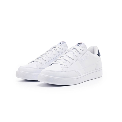 FILA ELITE COURT v3 中性休閒鞋-白/藍 4-C638X-150