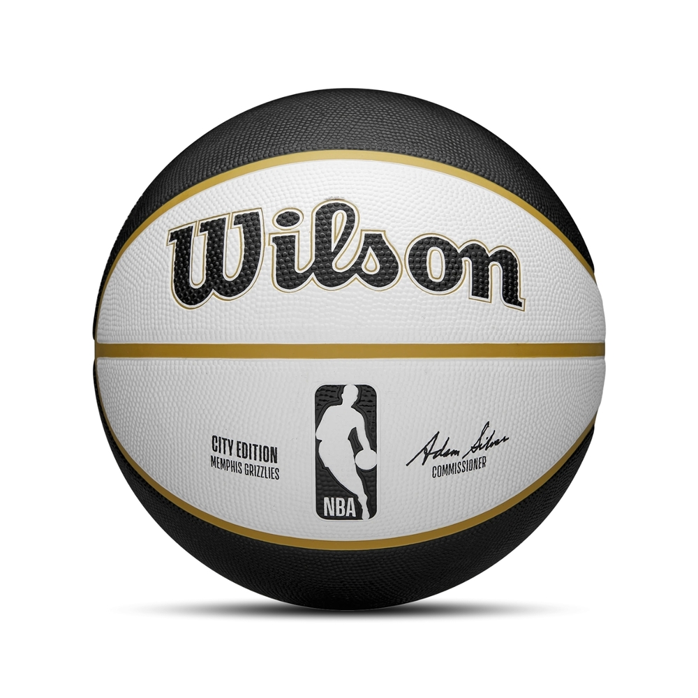 Wilson 籃球 NBA 黑 白 金 曼菲斯灰熊 城市限定 7號球 吸濕 排汗 威爾森 WZ4024215XB7