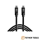 Tether Tools CUC15-BLK USB-C到USB-C PRO 傳輸線-4.6m 黑色 product thumbnail 1