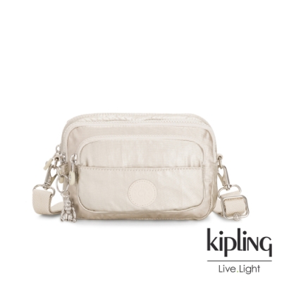 Kipling 星光流沙金兩用腰間側背包-MULTIPLE