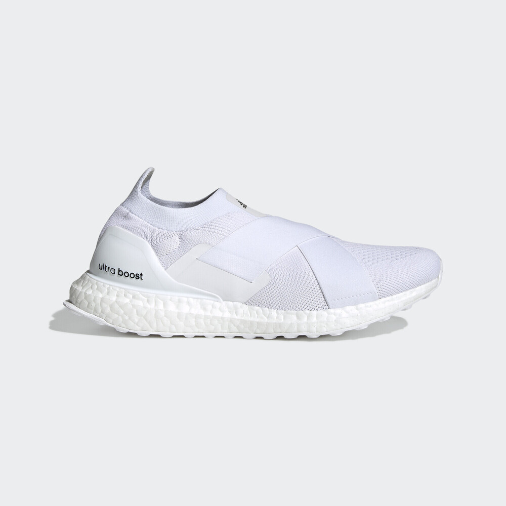 Adidas Ultraboost Slip On DNA W [GX5083] 女 慢跑鞋 運動 包覆 緩衝 繃帶 白