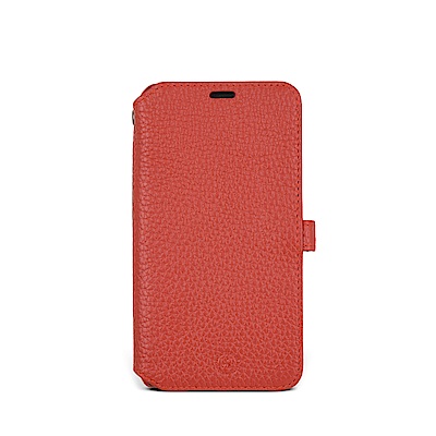 STORYLEATHER iPhone XR 硬殼式側翻(紅)現貨皮套