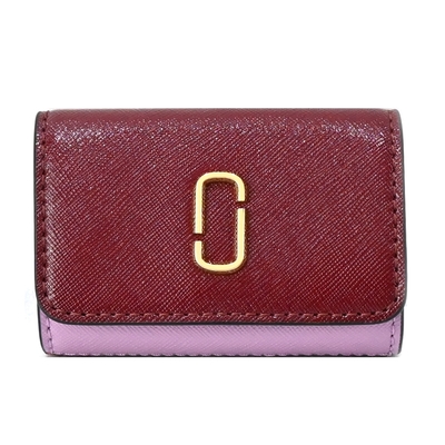 MARC JACOBS THE SNAPSHOT KEY CASE 防刮撞色鑰匙包/鎖包-紅/粉