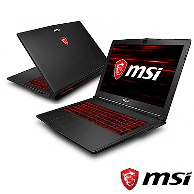 MSI微星 GV62-281 15吋電競筆電(i7-8750H/GTX1050/8G)