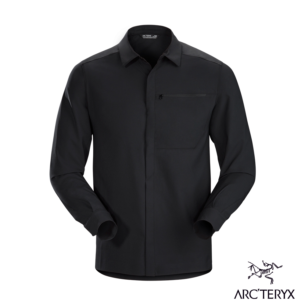 Arcteryx 始祖鳥 男 24系列 Skyline 抗UV 長襯衫 黑