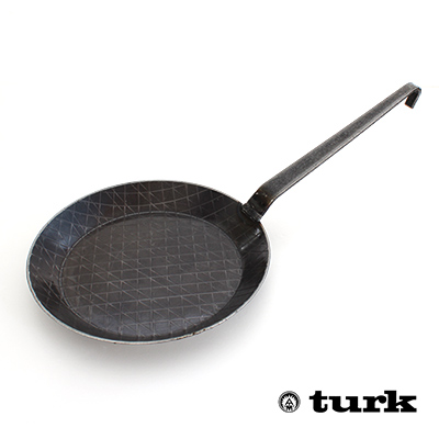 德國turk 熱鍛造鐵鍋-長柄24cm