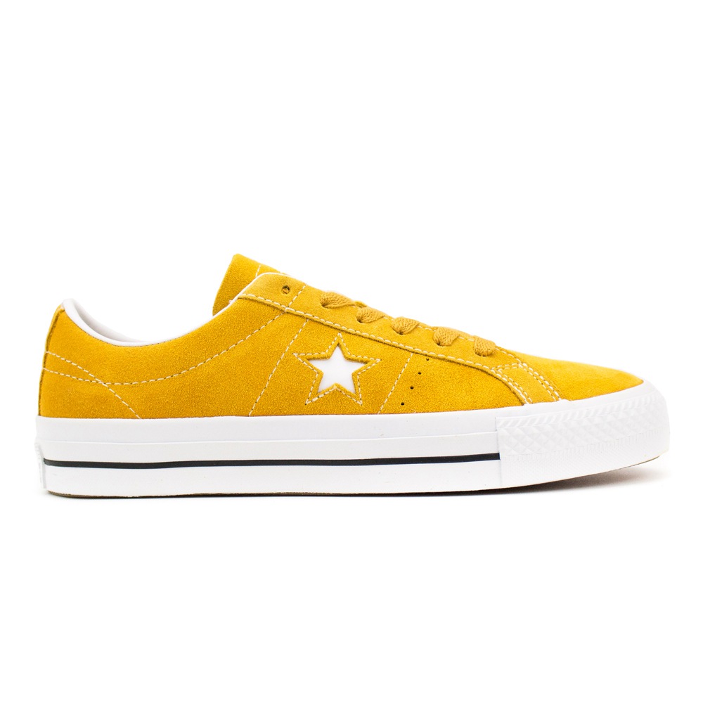 CONVERSE-ONE STAR PRO男女休閒鞋-黃| 低筒鞋| Yahoo奇摩購物中心