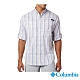 Columbia 哥倫比亞 男款- OmniWick 快排防曬40長袖襯衫-黃藍格 UFE71870YH product thumbnail 1
