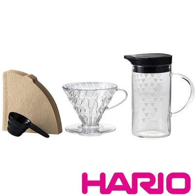 HARIO V60感溫變色咖啡壺組