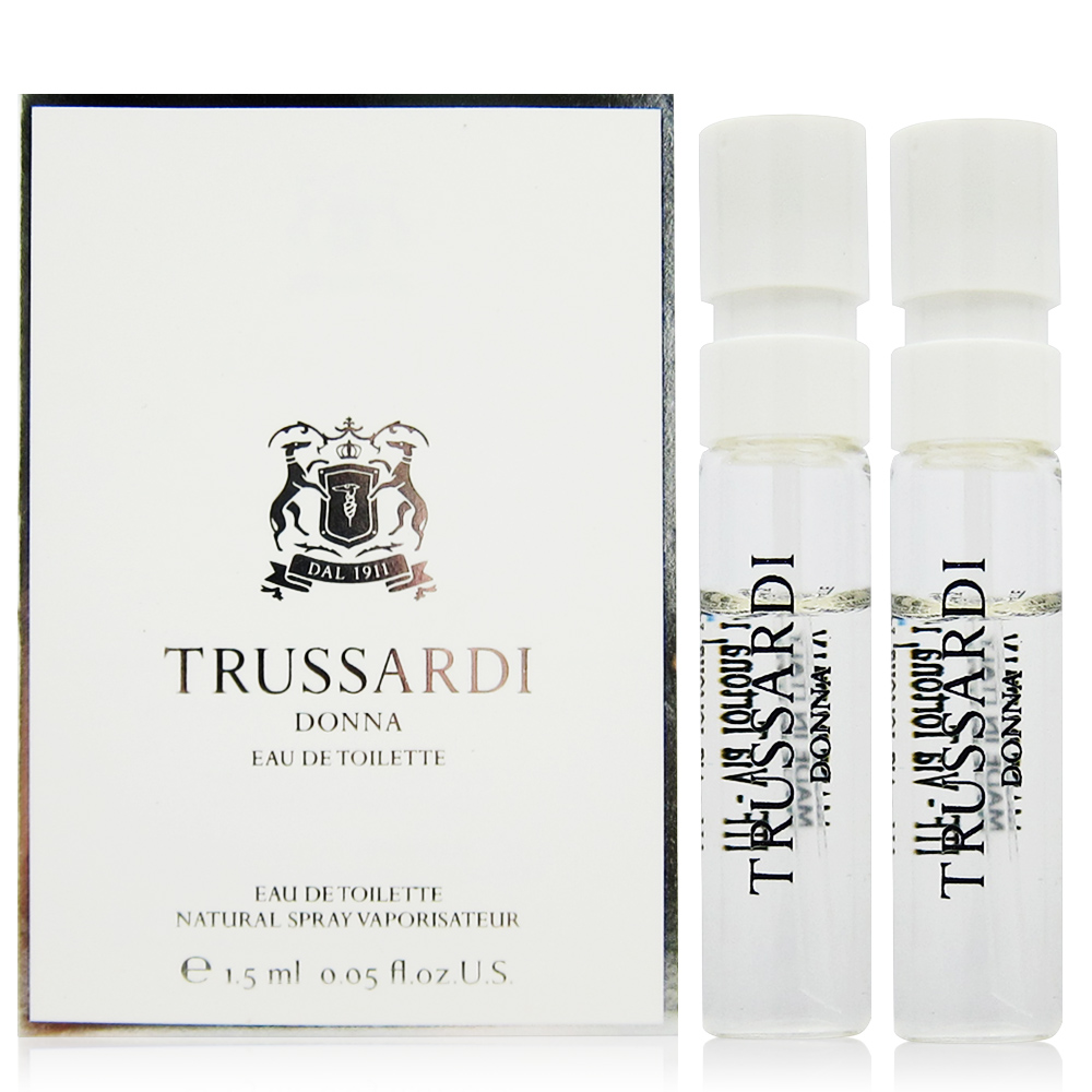 TRUSSARDI DONNA女性淡香水 針管1.5ml x2入(義大利進口)