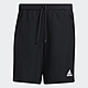 adidas 短褲 男款 運動短褲 慢跑 吸排 亞規 AM WV SHORT 黑 GU6387 product thumbnail 1