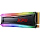 ADATA威剛 XPG S40G RGB 1TB M.2 2280 PCIe SSD固態硬碟 product thumbnail 2