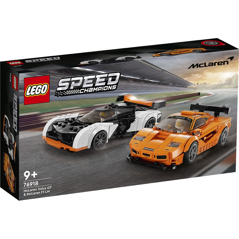 樂高LEGO Speed Champions系列 - LT76918 McLaren Solus GT 和 McLaren F1 LM