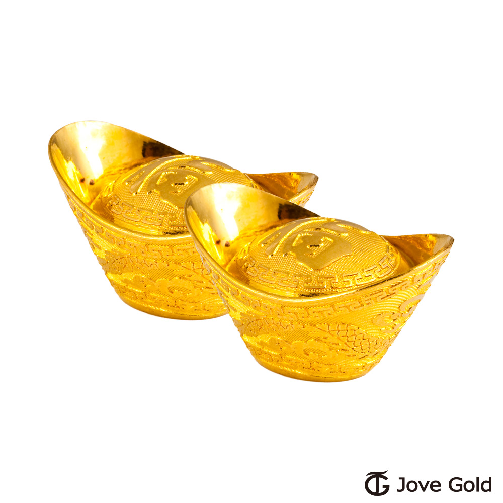 Jove gold 大發財黃金元寶8錢8分8厘x2-福