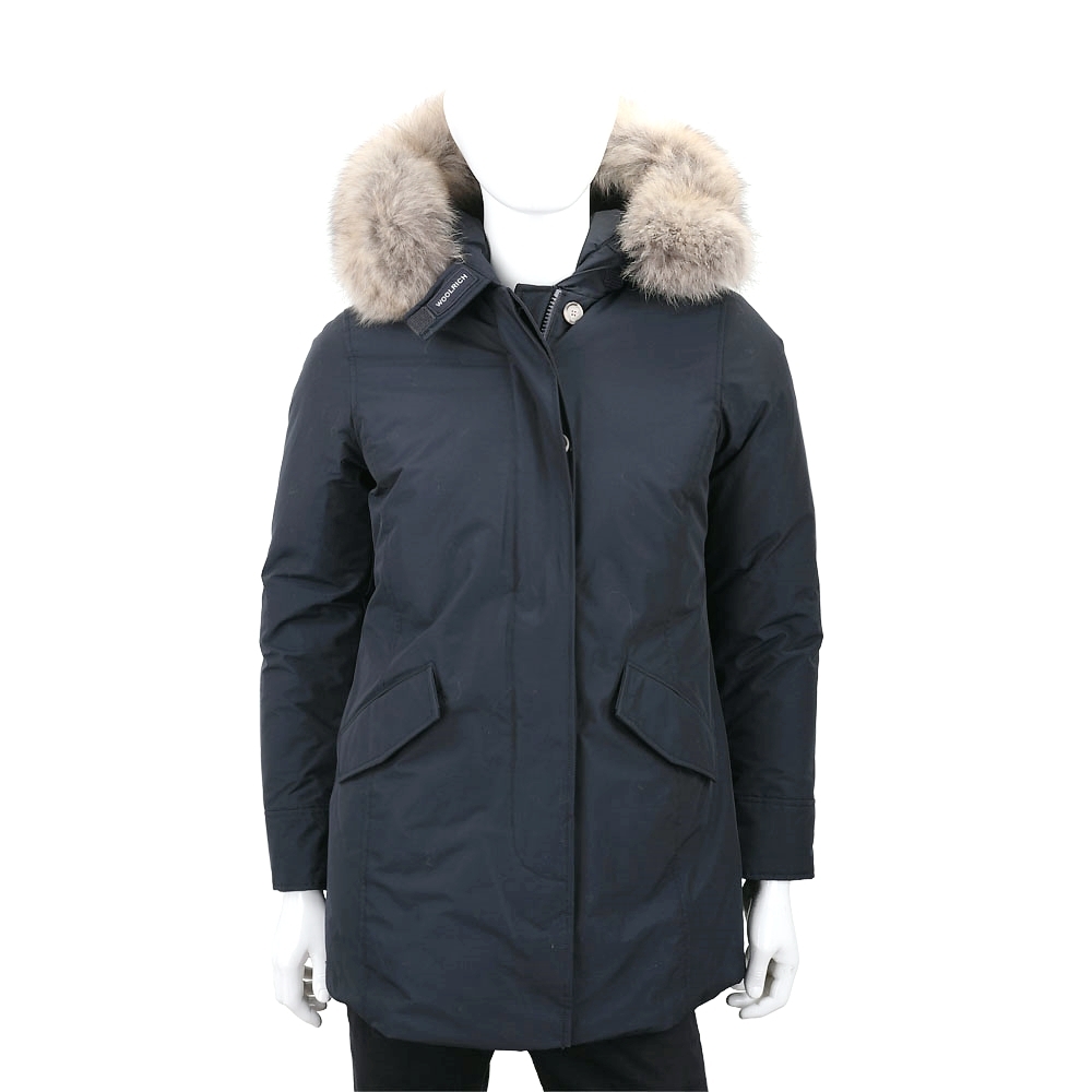 Woolrich Arctic Parka 抗寒耐低溫可拆毛領深藍色連帽羽絨外套(男/女