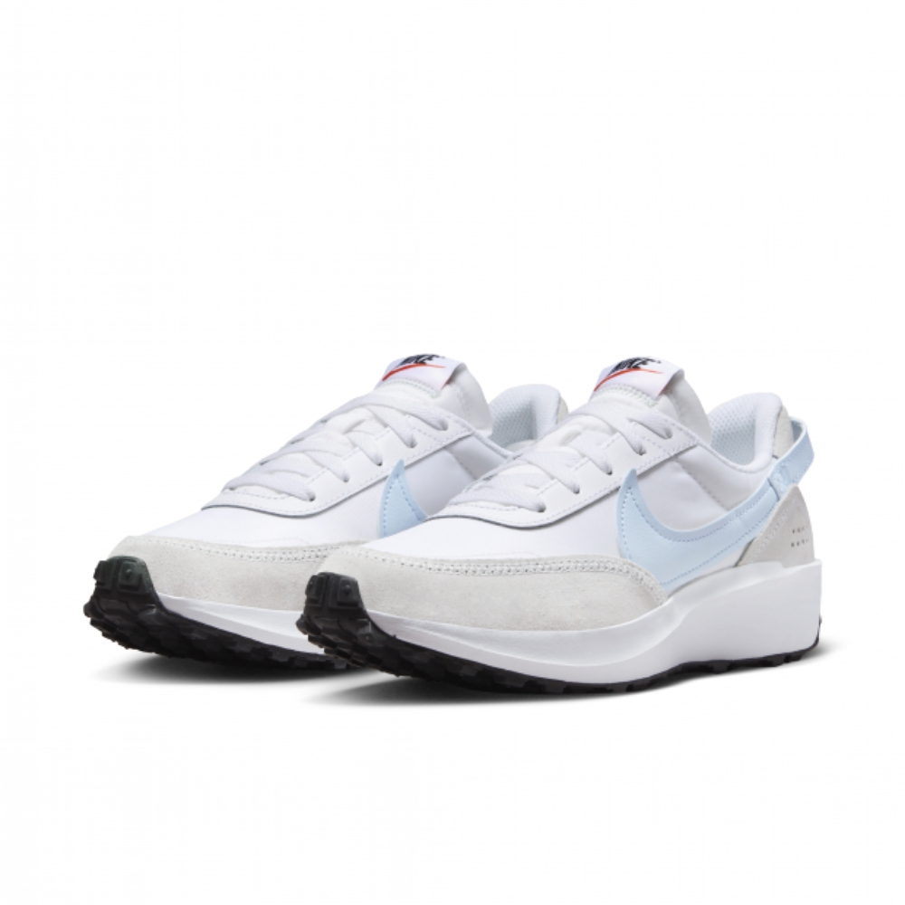 NIKE 休閒鞋 女鞋 運動鞋 WMNS WAFFLE DEBUT 白藍 DH9523-105 (3W5512)