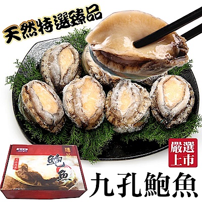 【海陸管家】新鮮頂級鮑魚禮盒 x1kg (約18-20顆)
