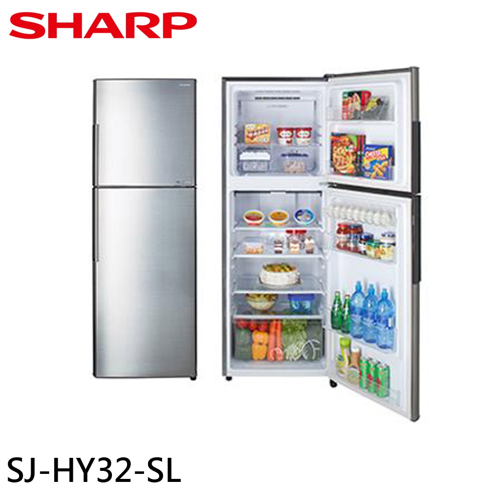 SHARP夏普 315公升雙門變頻冰箱 SJ-HY32-SL