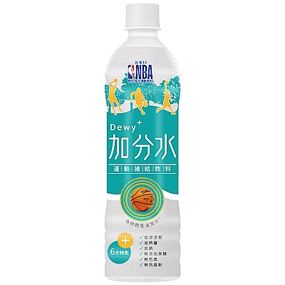 生活加分水Dewy+運動補給飲料(600mlx24入)