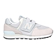 NEWBALANCE NEW BALANCE女中童休閒運動鞋-WIDE-麂皮 574系列 N字鞋 NB PV574WN1 灰水藍 product thumbnail 1