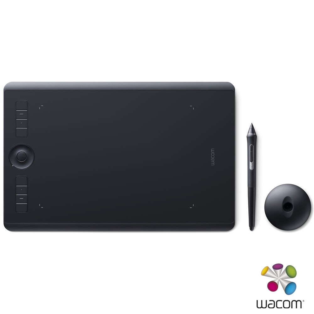 Wacom Intuos Pro medium 專業繪圖板(中)-黑 PTH-660/K0