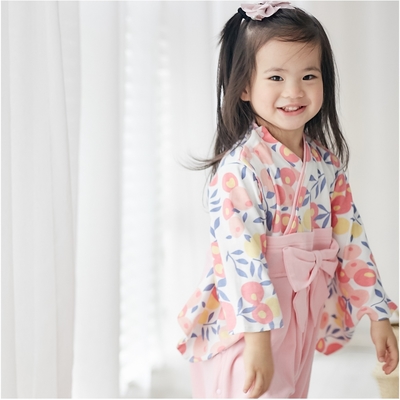 BABY童衣 女童和服 日式經典女寶寶連身衣 造型服 37301
