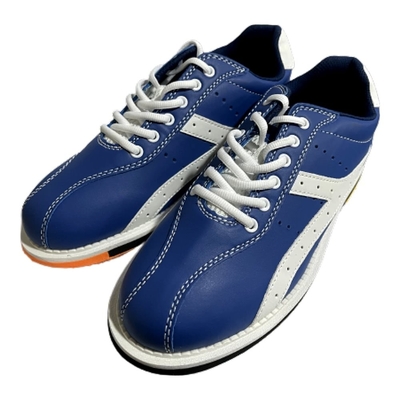 LANEWOLF 新式樣4.0仿真皮男用高級保齡球鞋-右手鞋(藍色)