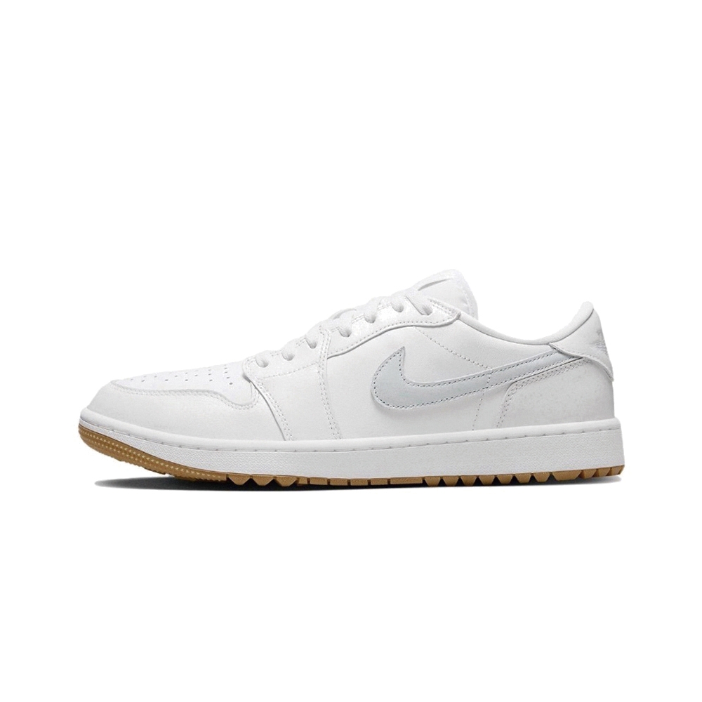 Nike Air Jordan 1 Low Golf White Gum 灰白高爾夫球鞋百搭款休閒鞋男