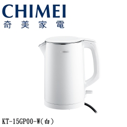 CHIMEI 奇美 1.5L不鏽鋼防燙快煮壺 KT-15GP00-W