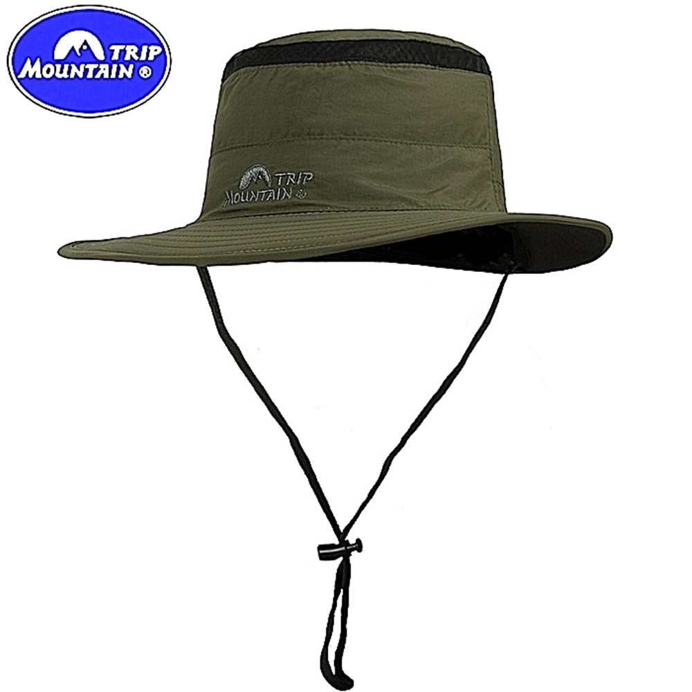 山行Mountain Trip大圓邊帽360度防曬遮陽帽MC-242(帽簷寬約8cm;輕薄透氣)