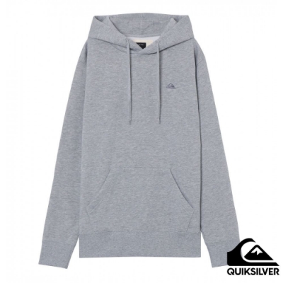 【QUIKSILVER】MW HOOD 內刷毛帽T 灰