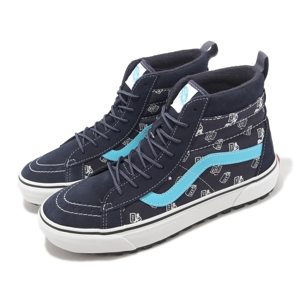 Vans 戶外鞋 Sk8-Hi Mte-1 男鞋 藍 防水鞋面 高筒 越野 休閒鞋 全地形 VN0A5HZYA91