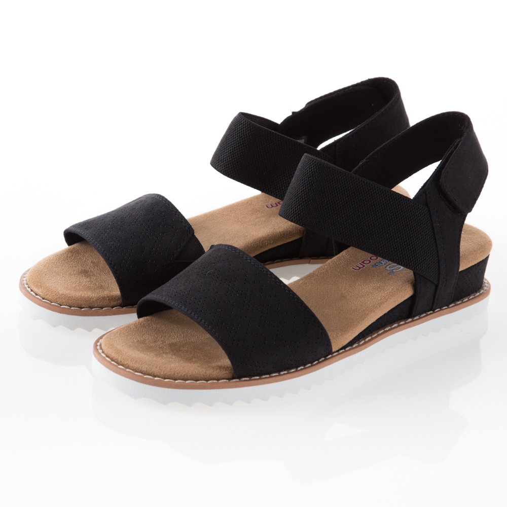 SKECHERS 女 休閒涼鞋 拖鞋BOBS DESERT KISS-31440WBLK