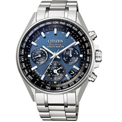 CITIZEN 星辰 GPS 鈦金屬時尚錶(CC4000-59L)44mm