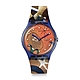 Swatch New Gent 原創系列手錶 英國 TATE 美術館藏聯名 MIRO 女人與月光下的鳥(41mm) 男錶 女錶 手錶 瑞士錶 錶 product thumbnail 1