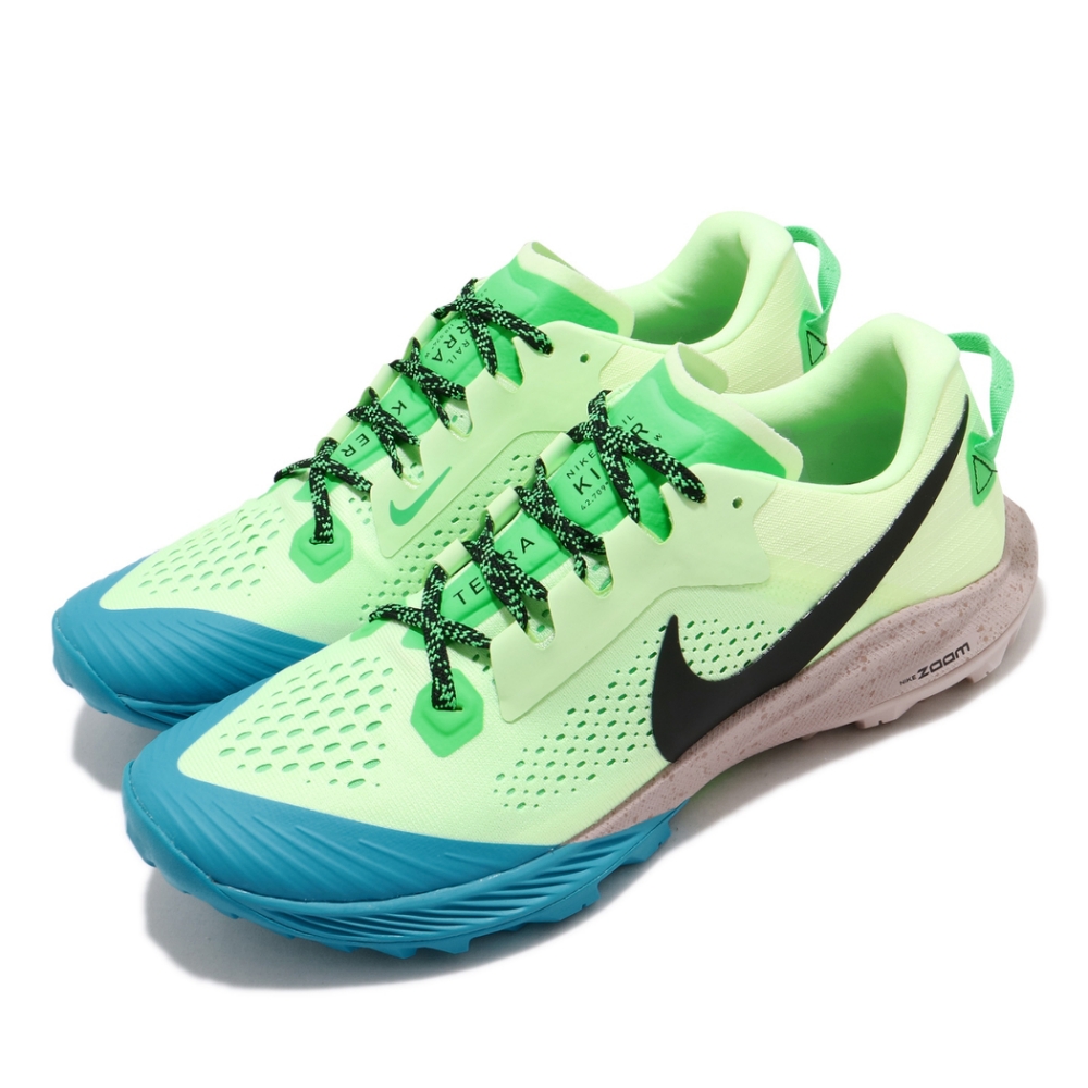 Nike 慢跑鞋 Terra Kiger 6 運動 男鞋 輕量 氣墊 避震 戶外 球鞋 穿搭 綠 藍 CJ0219700