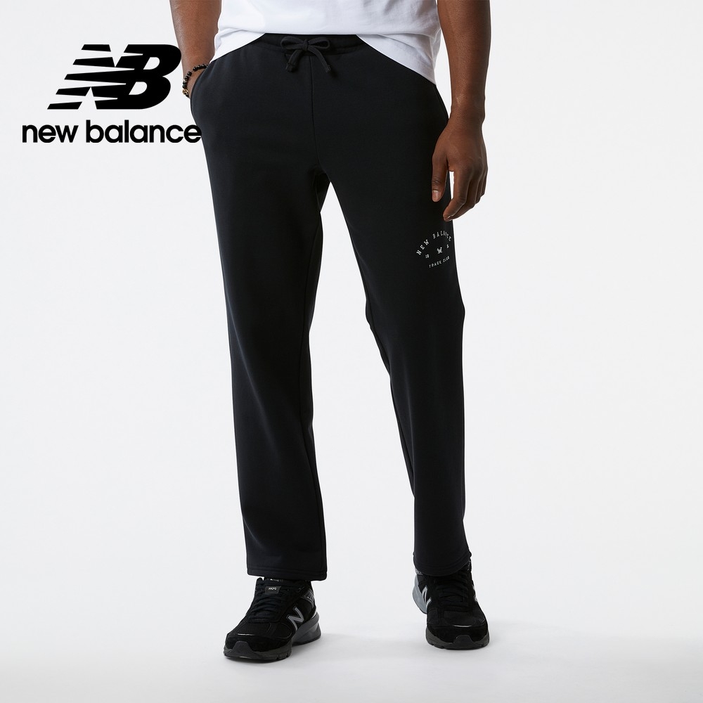 [New Balance]棉質長褲_男性_黑色_MP23552BK