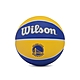 Wilson 籃球 NBA 金州勇士 隊徽球 橡膠 室外 耐磨 系藍 Curry WTB1300XBGOL product thumbnail 1
